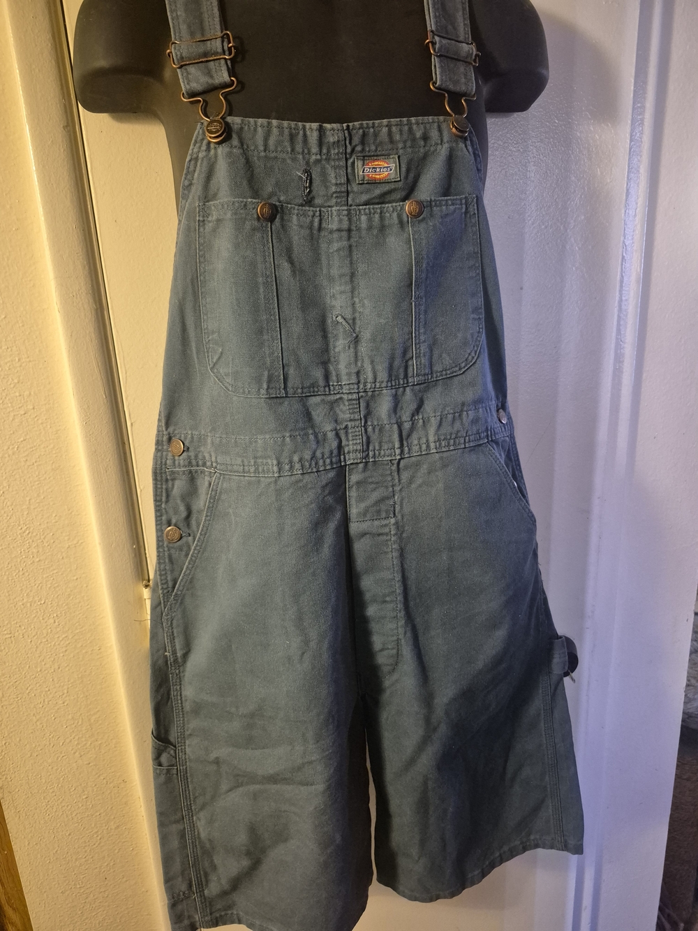 Dickies Blue Workwear Short Overalls